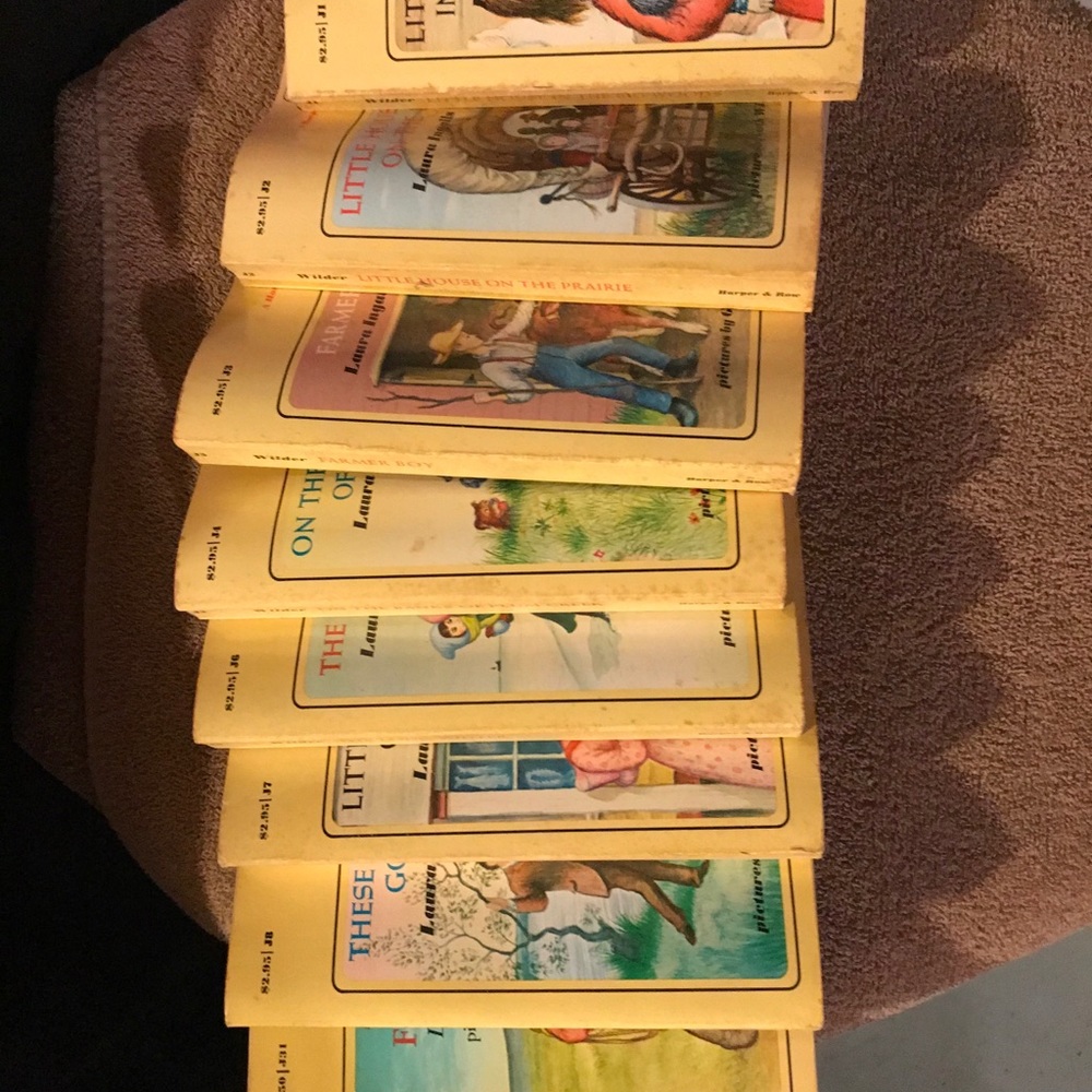 Vintage Little House On The Prairie Books